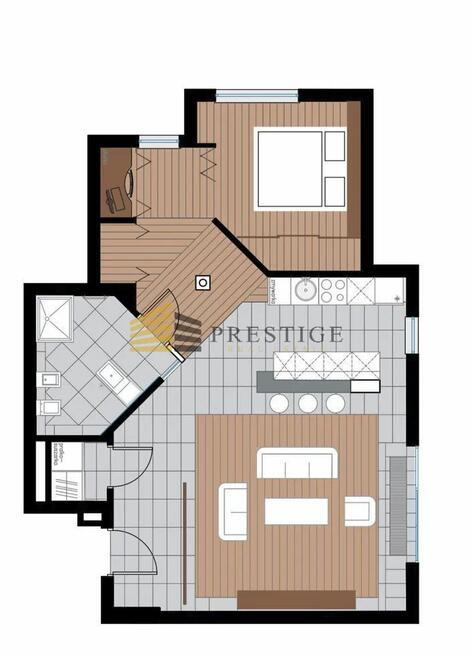 Aprtament na Marinie Mokotów 70 m2 z ogródkiem