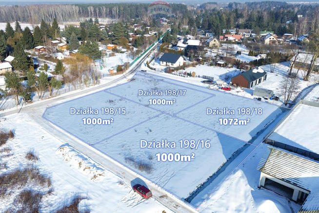 Teren 4072m² MPZP Kajetany, gm. Nadarzyn