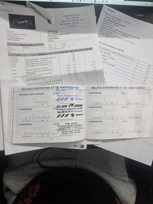 Suzuki Bandit GSF 650 S BANDIT 2006 RARYTAS Transport Raty KAT A2 KSIĄŻKA SERWIS