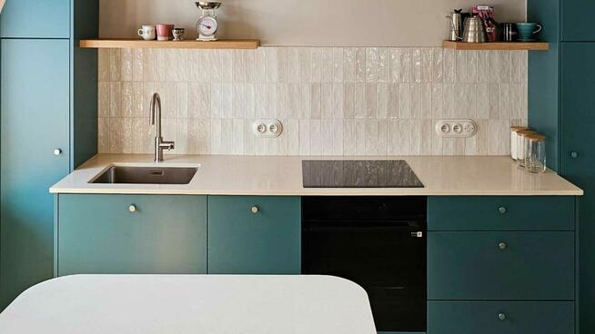 Blat kuchenny z konglomeratu - na wymiar, montaż