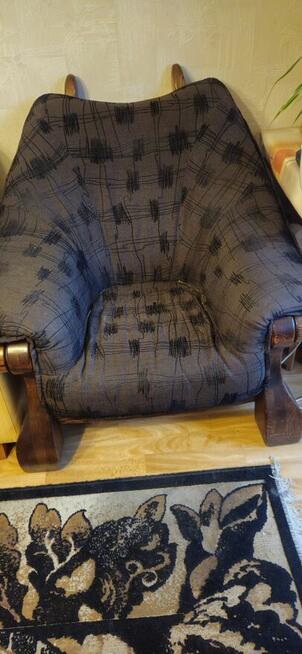 Lodówka, Meblościanka, szafa, fotel, kanapa