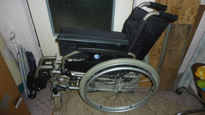 Ultralekki wózek inwalidzki aluminiowy, składany V300 Vermeir