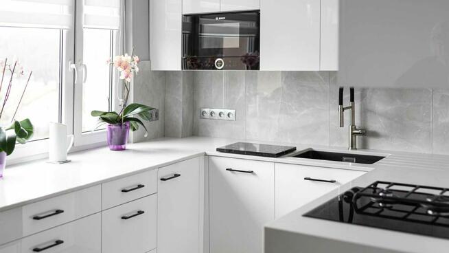 Blat kuchenny z konglomeratu - na wymiar, montaż