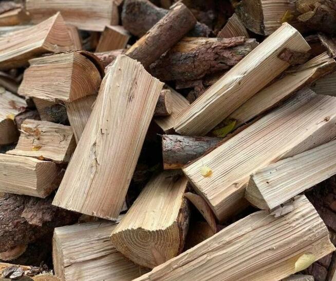 Drewno Kominkowe Opałowe Gałęziówka Dąb Buk Grab Sosna