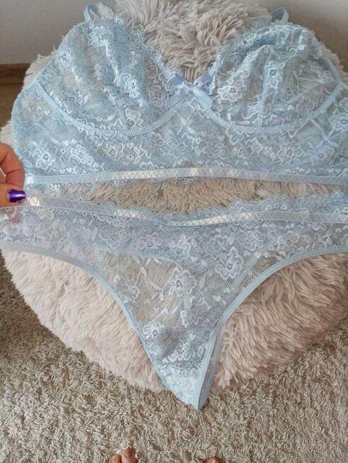 Cudny koronkowy komplet, XL