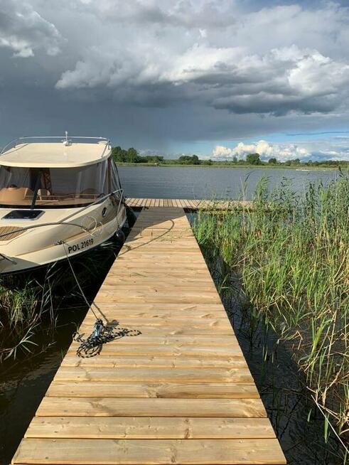 działka z linią brzegową