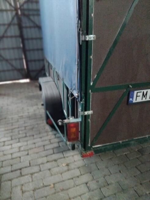 przyczepka samochodowa 750 DMC na podwójnych osiach SAM