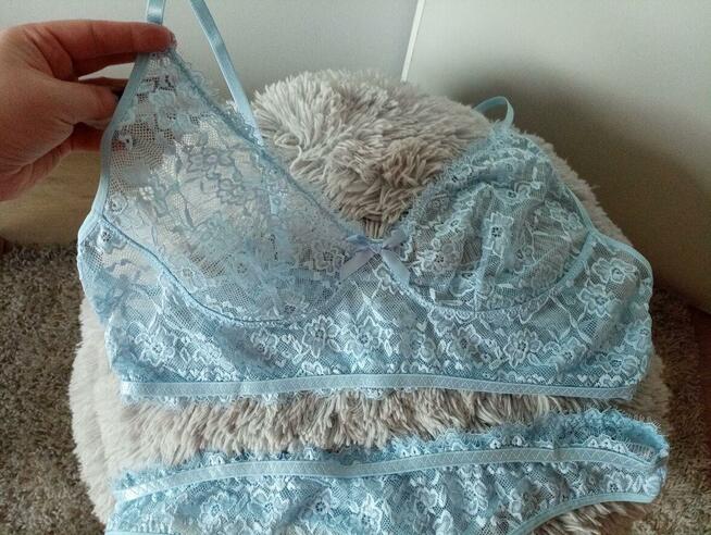 Cudny koronkowy komplet, XL