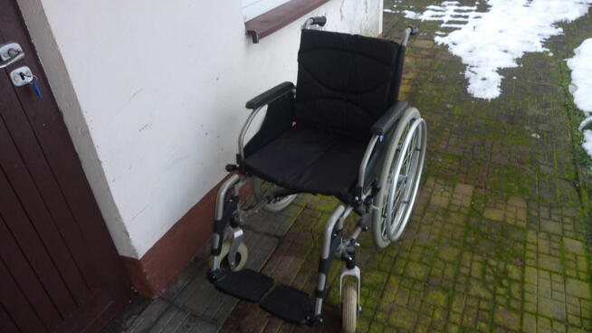 Ultralekki wózek inwalidzki aluminiowy, składany V300 Vermeir