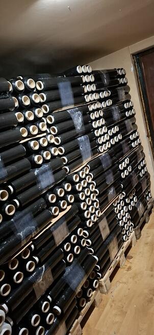 Folia stretch 2,5KG Czarna (strecz) 7dni/tyg. Czytać opis;-)