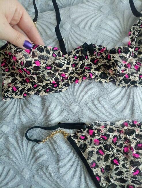 Seksowny komplet otwarty, XL