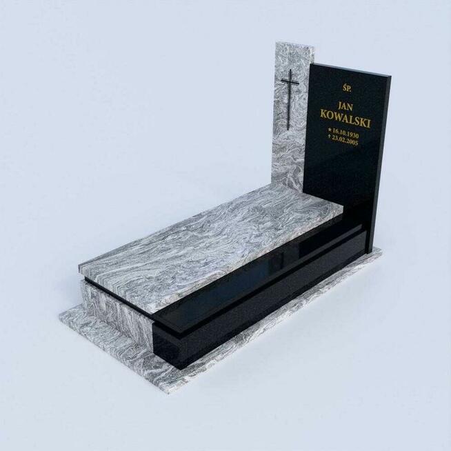 Nagrobek z granitu