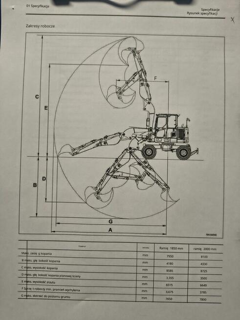 Koparka Kołowa Komatsu PW118 MR-8