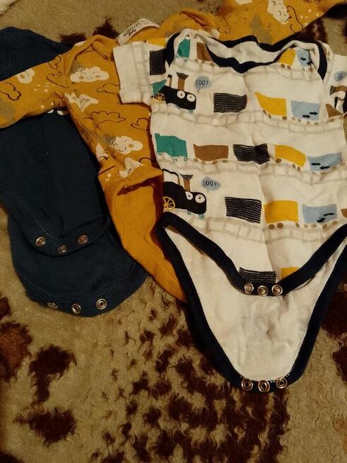 Ciuszki dla noworodka chłopca rozmiar 56-60