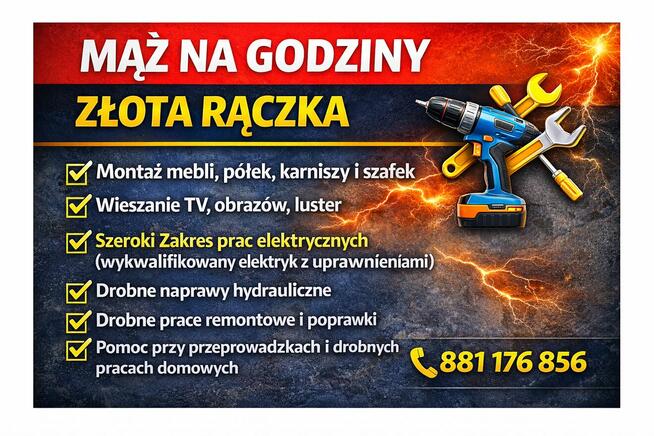 Złota Rączka, Prace domowe, Mąż na godziny