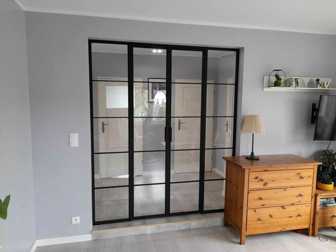 Zabudowy Loftowe-drzwi Loft ścianki antresole