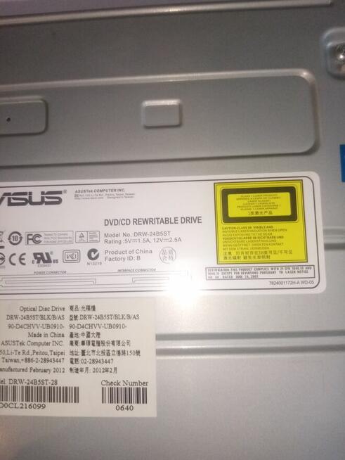 Komputer stacjonarny Asus w całości lub na czesci