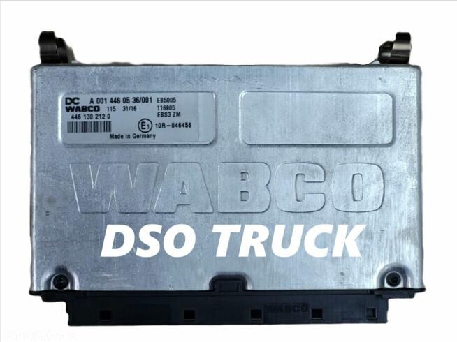Sterownik EBS A0014460536 001 Wabco 4461302120 Mercedes ACTR