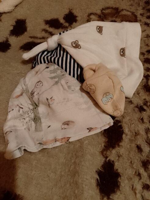 Ciuszki dla noworodka chłopca rozmiar 56-60