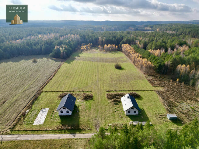 Parterowe domy wolnostojące z działkami 2400m² !