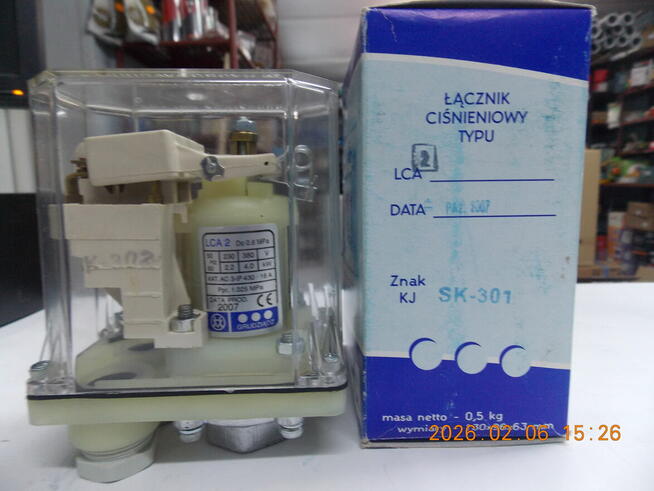 ŁĄCZNIK CIŚNIENIOWY LCA 2 Hydro Vacuum