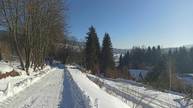 1,25 ha w Bieszczadach | zabudowana działka z dochodem