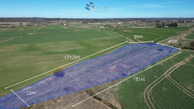 Działka budowlana Jędrychówko gm. Morąg