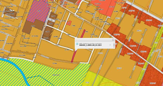 Działka budowlana Zamość, Nadrzeczna