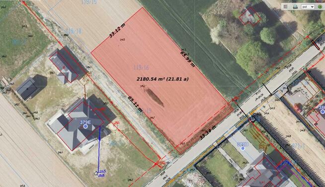 Działka budowlana Płoskie gm. Zamość