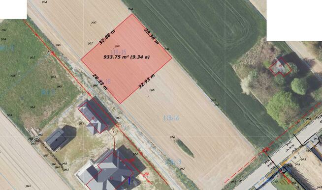 Działka budowlana Płoskie gm. Zamość