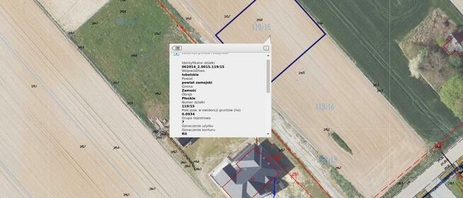 Działka budowlana Płoskie gm. Zamość