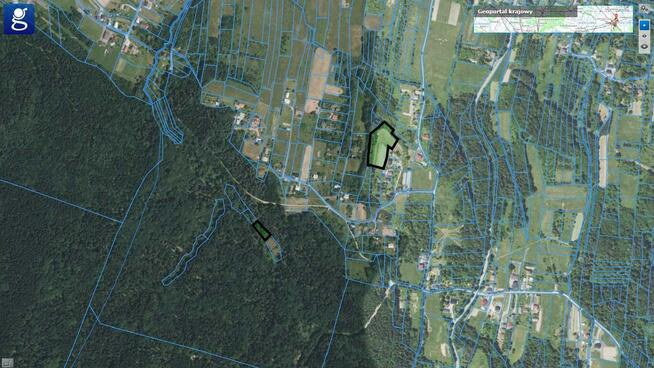 Działka rolno-budowlana Harklowa gm. Skołyszyn