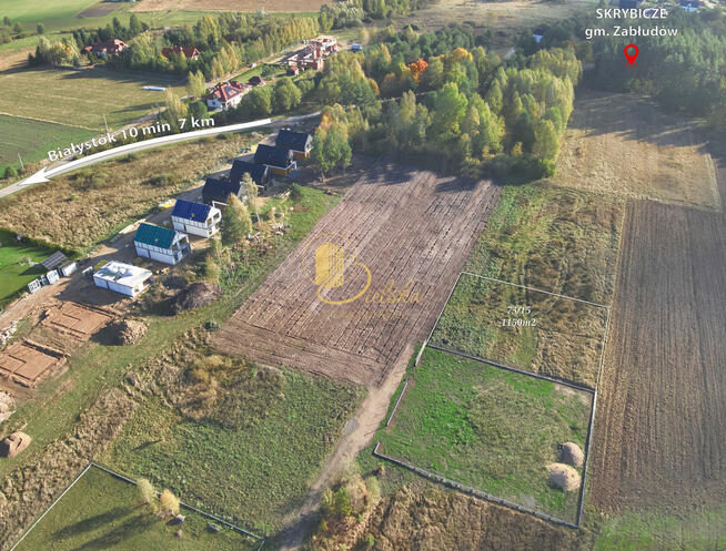 Oferta w sprzedaży działki w Skrybiczach