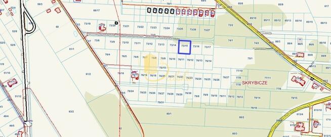 Oferta w sprzedaży działki w Skrybiczach