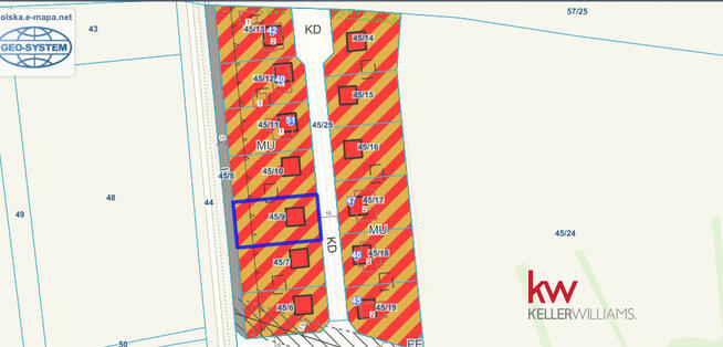 Działka inwestycyjna Pobiedziska, Kiszkowska