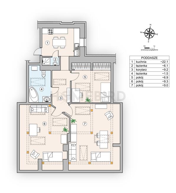 Funkcjonalny lokal usługowy z wygodnym mieszkaniem