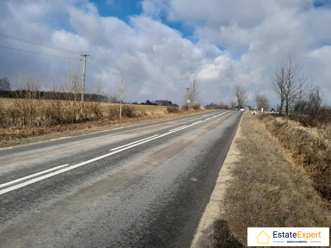 Atrakcyjna działka budowlana Podlesie niedaleko Pierzchnicy 25 km od Kielc