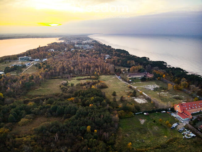 Mielno. Idealna lokalizacja nad linią brzegową.