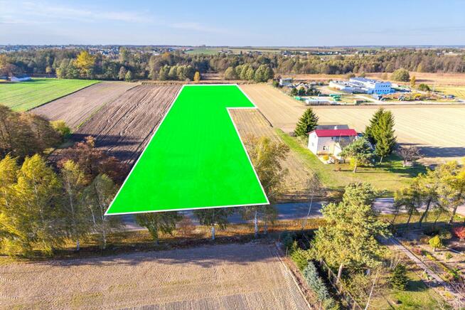 Działka usługowa Niedrzwica Duża