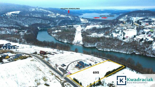 Działka inwestycyjna Bóbrka gm. Solina,