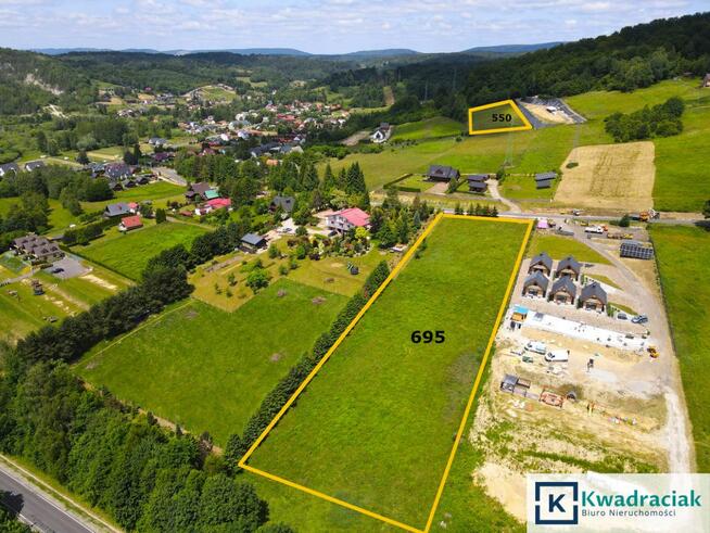 Działka inwestycyjna Bóbrka gm. Solina,