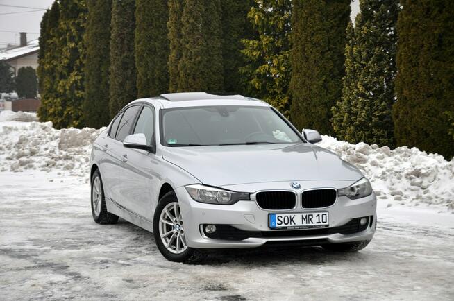 BMW 320 2.0d(184KM)*Duża Navi*Automat*Szyberdach*2xParktr*I Wł*Welur*Alu16"ASO