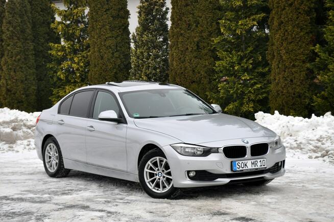 BMW 320 2.0d(184KM)*Duża Navi*Automat*Szyberdach*2xParktr*I Wł*Welur*Alu16"ASO