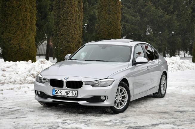 BMW 320 2.0d(184KM)*Duża Navi*Automat*Szyberdach*2xParktr*I Wł*Welur*Alu16"ASO