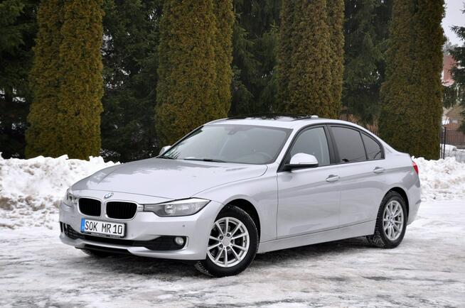 BMW 320 2.0d(184KM)*Duża Navi*Automat*Szyberdach*2xParktr*I Wł*Welur*Alu16"ASO