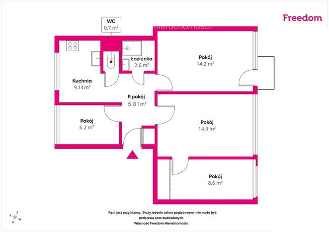 Komfortowe mieszkanie do wynajęcia na parterze