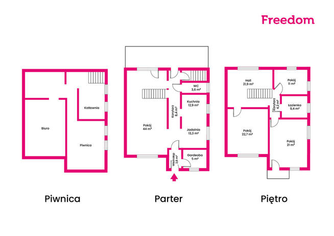 Bliźniak w Lublińcu z użytkowym poddaszem