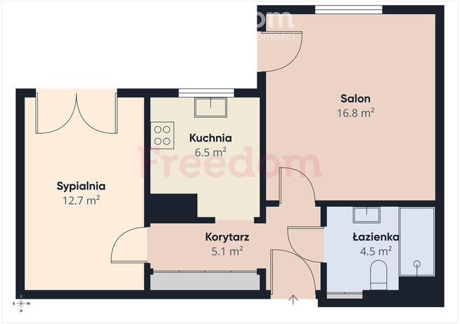 2 pokojowe z osobną kuchnią na Woli Duchackiej