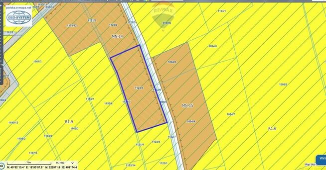 Działka inwestycyjna domy jednorodzinne szeregowe