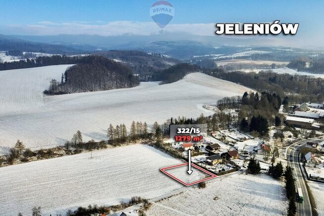 Działka budowlana z mediami, blisko DK8